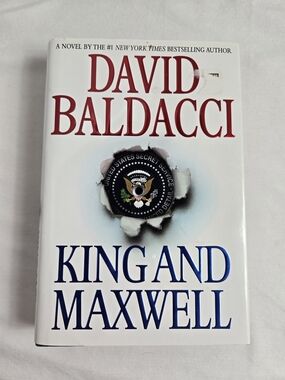King and Maxwell David Baldacci Hardcover Book Sean King Michelle Maxwell